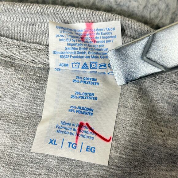 Favorite Daughter Sweatshirt Womoens XL Gray Crewneck Port and Company‎ Cotton - Picture 8 of 9